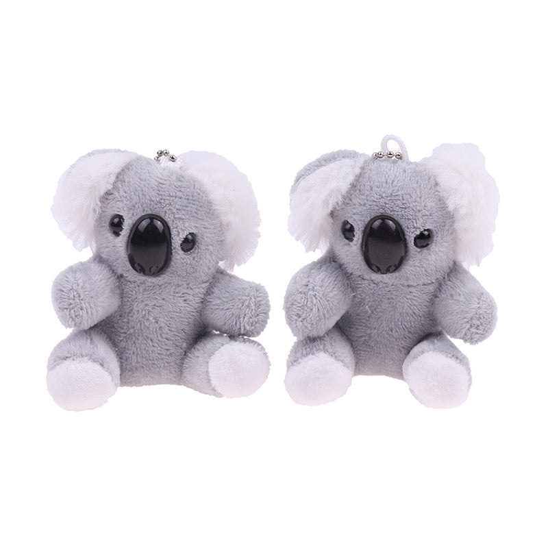 Small Gray Koala Bear Keychain – Cute Plush Stuffed Animal Toy & Birthday Gift