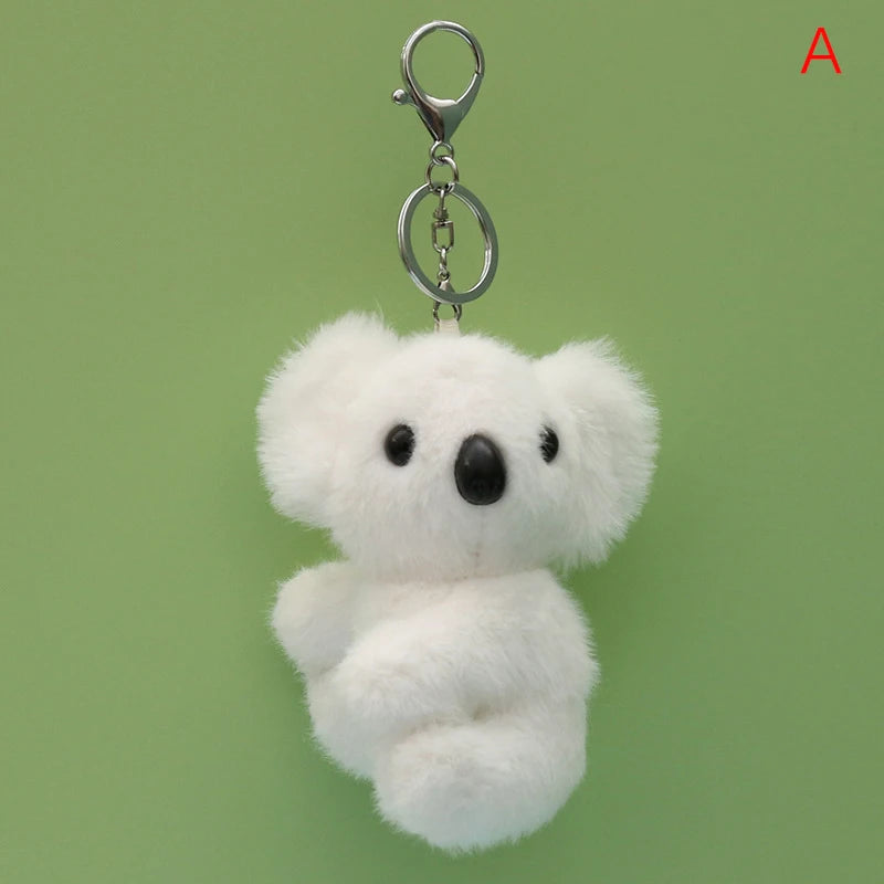 Cute Koala Keychain Plush – Soft Koala Bear Bag Charm & Keyring Gift