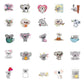 Cute Koala Cartoon Stickers – 10/50pcs Waterproof Vinyl for Kids, DIY, Luggage & More