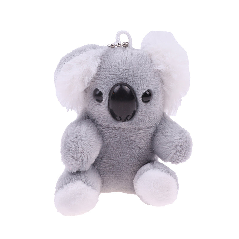 Small Gray Koala Bear Keychain – Cute Plush Stuffed Animal Toy & Birthday Gift