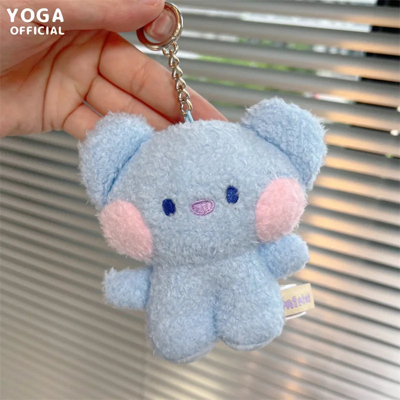 Mini Koala Plush Keychain – Cooky, RJ, Tata Cartoon Animal Pendant 8cm