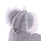 Small Gray Koala Bear Keychain – Cute Plush Stuffed Animal Toy & Birthday Gift
