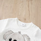 Baby Koala Romper (0–18 Months) – Short Sleeve, 3D Koala Design with Movable Limbs (Unisex)