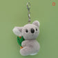 Cute Koala Keychain Plush – Soft Koala Bear Bag Charm & Keyring Gift