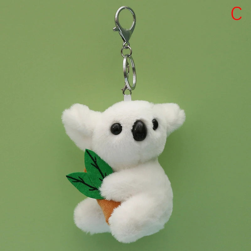 Cute Koala Keychain Plush – Soft Koala Bear Bag Charm & Keyring Gift