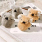 Cute 3D Plush Koala Hairpins & Claws – Soft Cartoon Animal Barrettes for Women & Girls