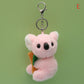Cute Koala Keychain Plush – Soft Koala Bear Bag Charm & Keyring Gift