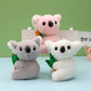 Cute Koala Keychain Plush – Soft Koala Bear Bag Charm & Keyring Gift