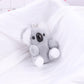 Small Gray Koala Bear Keychain – Cute Plush Stuffed Animal Toy & Birthday Gift