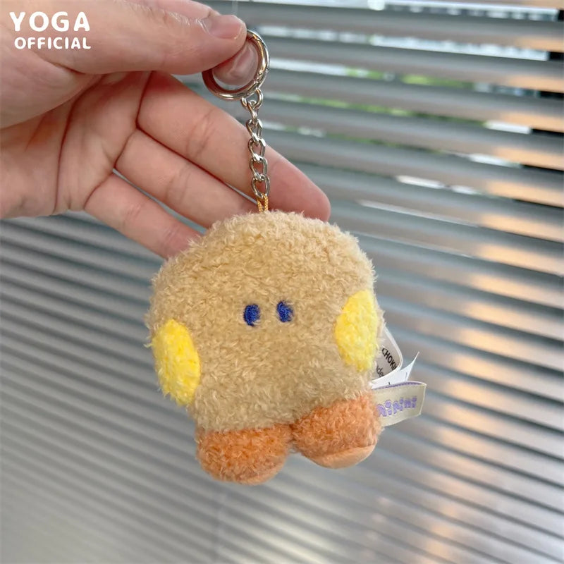 Mini Koala Plush Keychain – Cooky, RJ, Tata Cartoon Animal Pendant 8cm