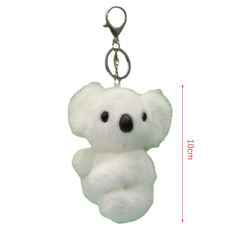 Cute Koala Keychain Plush – Soft Koala Bear Bag Charm & Keyring Gift