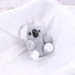 Small Gray Koala Bear Keychain – Cute Plush Stuffed Animal Toy & Birthday Gift