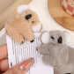 Cute 3D Plush Koala Hairpins & Claws – Soft Cartoon Animal Barrettes for Women & Girls