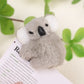 Cute 3D Plush Koala Hairpins & Claws – Soft Cartoon Animal Barrettes for Women & Girls