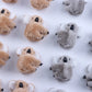 5PCS Fashion 3D Plush Koala Hairpins – Cute Cartoon Animal Hair Clips for Women & Girls