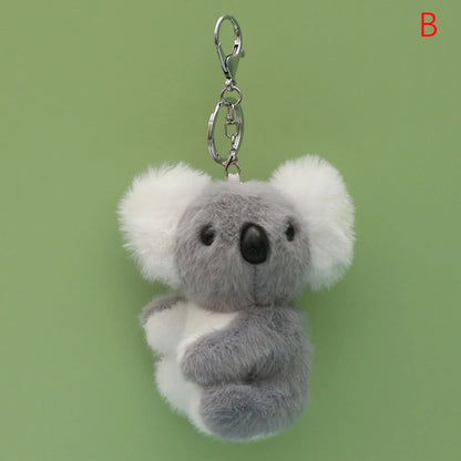 Cute Koala Keychain Plush – Soft Koala Bear Bag Charm & Keyring Gift