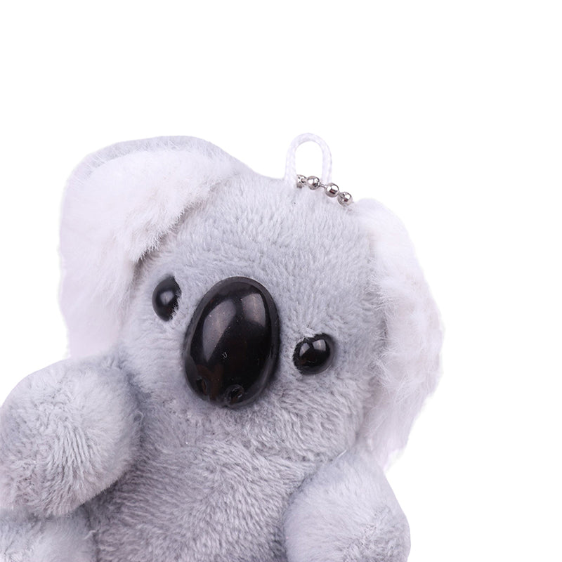 Small Gray Koala Bear Keychain – Cute Plush Stuffed Animal Toy & Birthday Gift