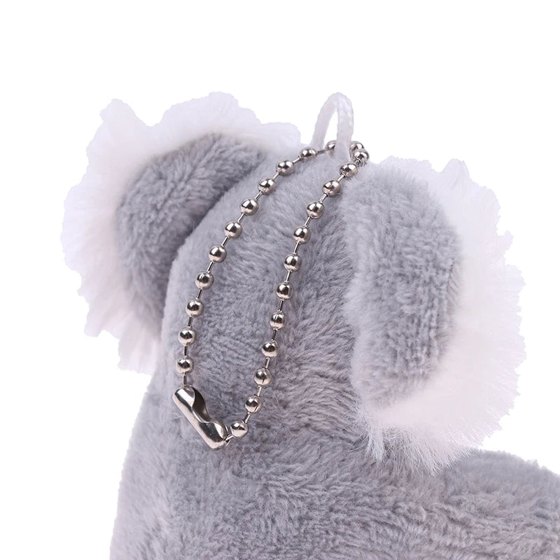 Small Gray Koala Bear Keychain – Cute Plush Stuffed Animal Toy & Birthday Gift