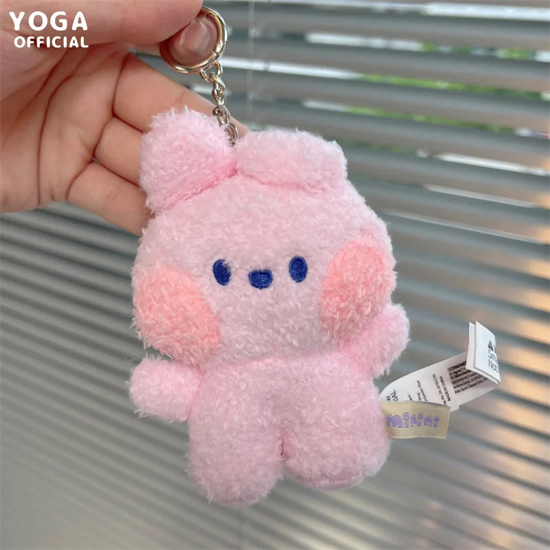 Mini Koala Plush Keychain – Cooky, RJ, Tata Cartoon Animal Pendant 8cm