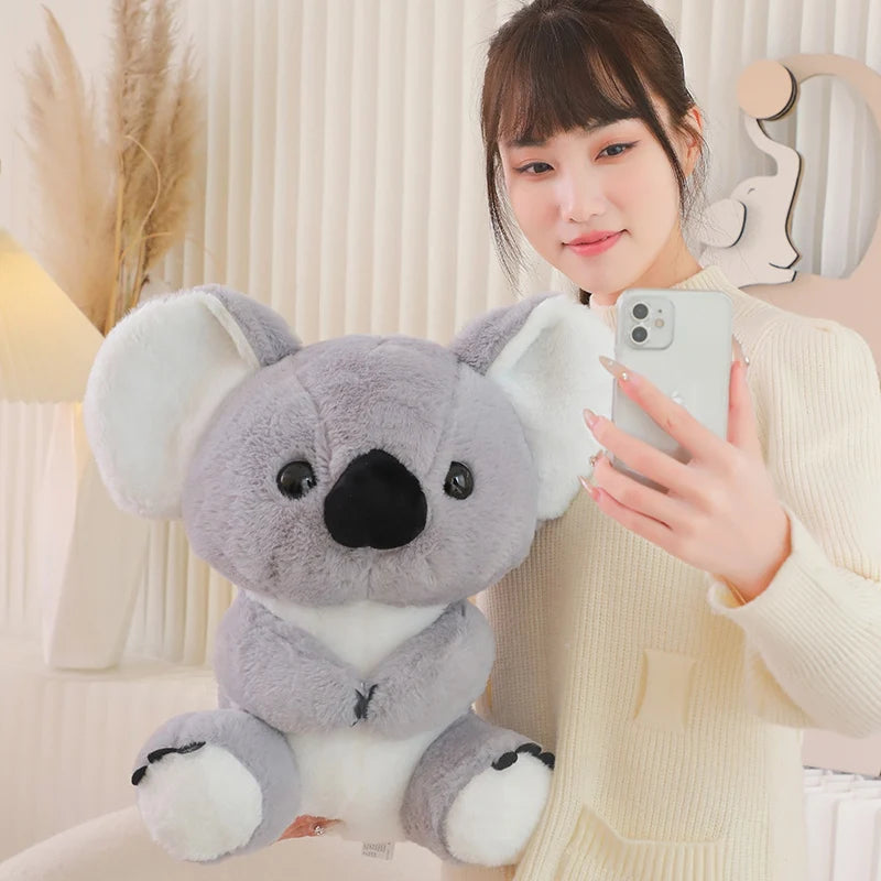 Cute Koala Plush Toy – 32cm/40cm Soft Stuffed Animal Doll for Kids & Gifts