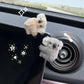 Plush Koala Car Decoration – Cute Rearview Mirror & Sun Visor Accessory Gift