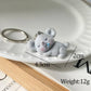 Fluffy Koala Doll Keychain – Cute Plush Animal Charm for Bags, Keys & Gifts