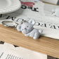 Fluffy Koala Doll Keychain – Cute Plush Animal Charm for Bags, Keys & Gifts