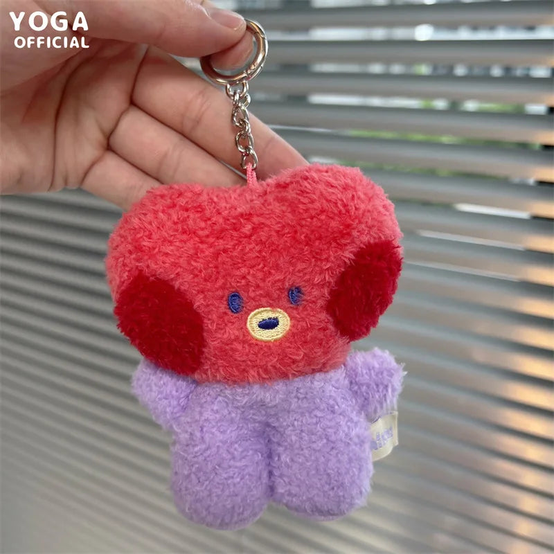 Mini Koala Plush Keychain – Cooky, RJ, Tata Cartoon Animal Pendant 8cm