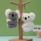 Cute Koala Keychain Plush – Soft Koala Bear Bag Charm & Keyring Gift