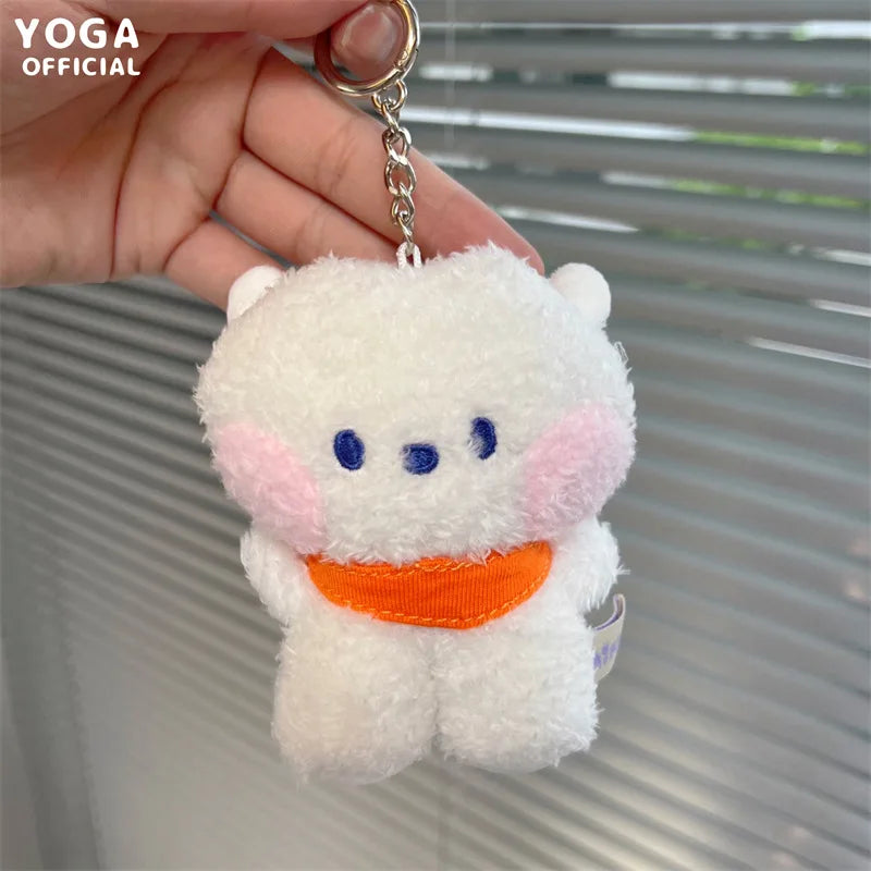 Mini Koala Plush Keychain – Cooky, RJ, Tata Cartoon Animal Pendant 8cm